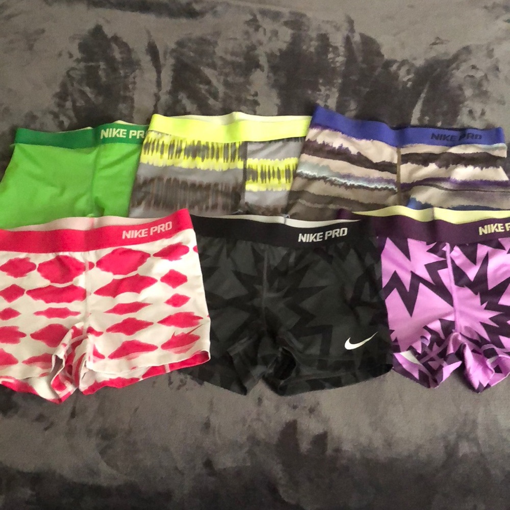 Nike pro shorts bundle!